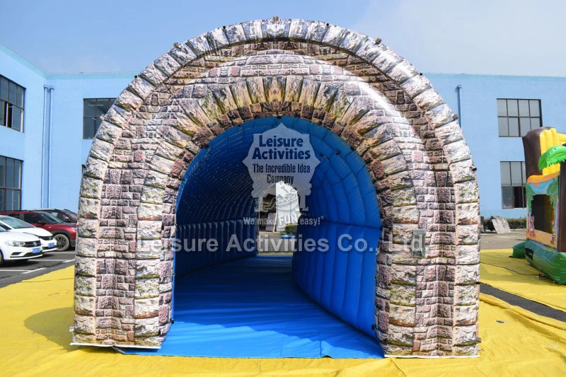Inflatable Trackless Train Tunnel Inflatable Trackless Train Tunnel